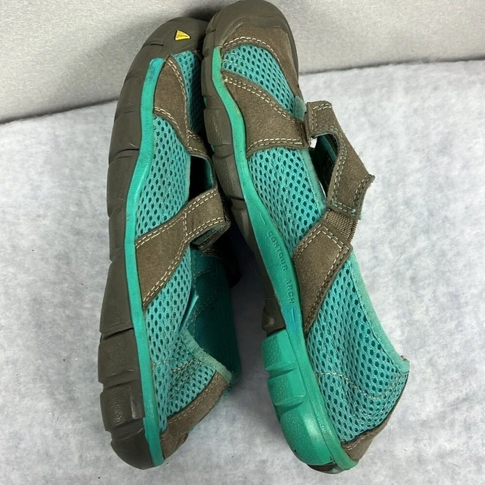 Keen Breezemont Mesh Mary Janes Hiking Water Sandals Kids Size‎ 3 Green